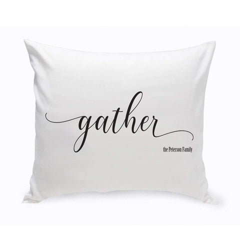 Buy Personalized Gather Modern Farmhouse Throw Pillow (Insert Included)