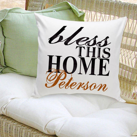 Buy Personalized Family Name Throw Pillows