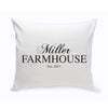 Buy Personalized Family Name Farmhouse Throw Pillow (Insert Included)