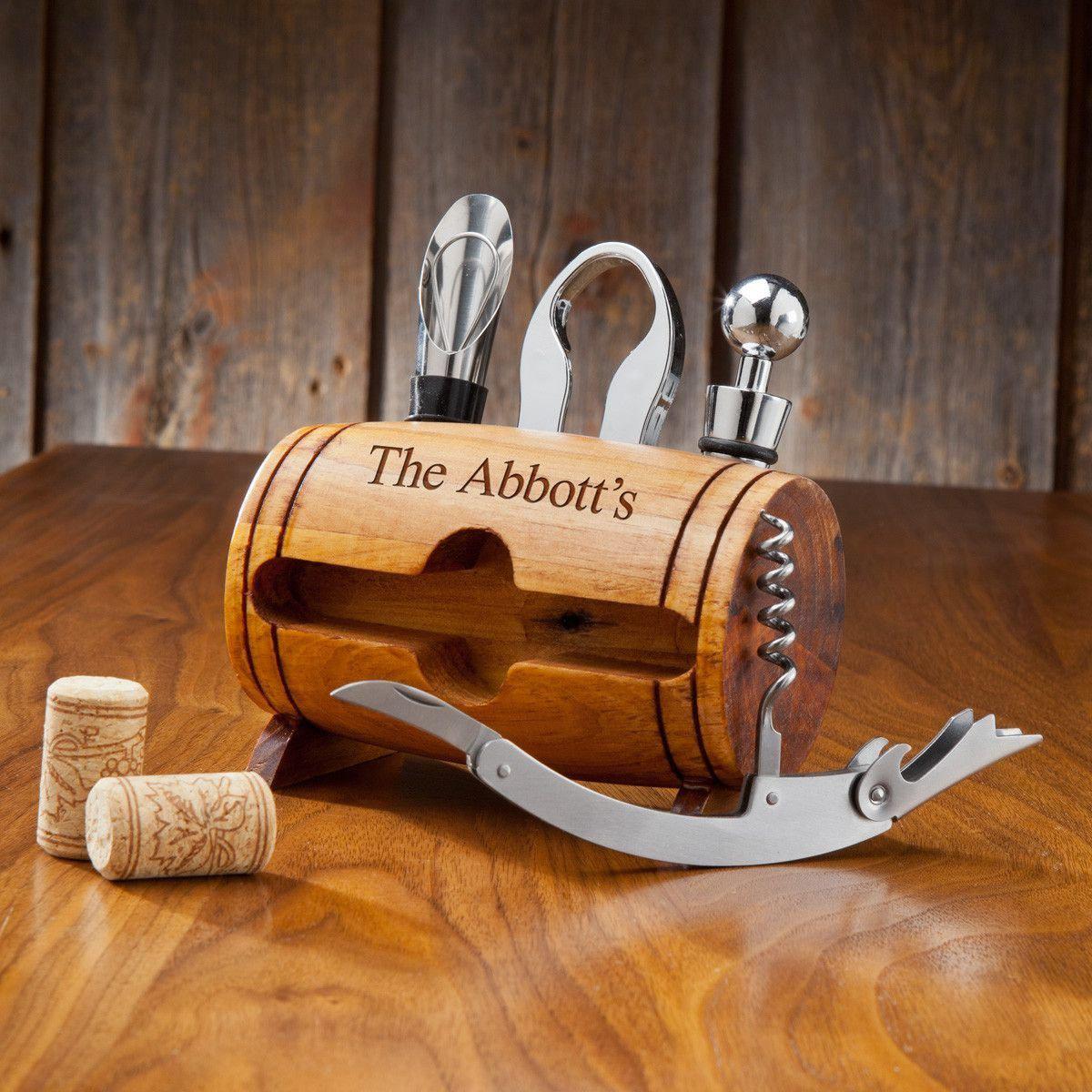 Personalized Wine Tool Set