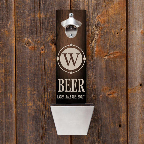 Buy Personalized Wall Mounted Bottle Opener - Beer