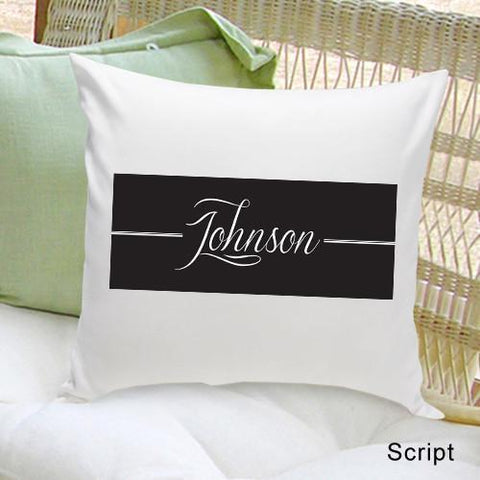 Buy Personalized Family First Throw Pillow