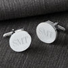 Buy Personalized Classic Round Monogram Cufflinks