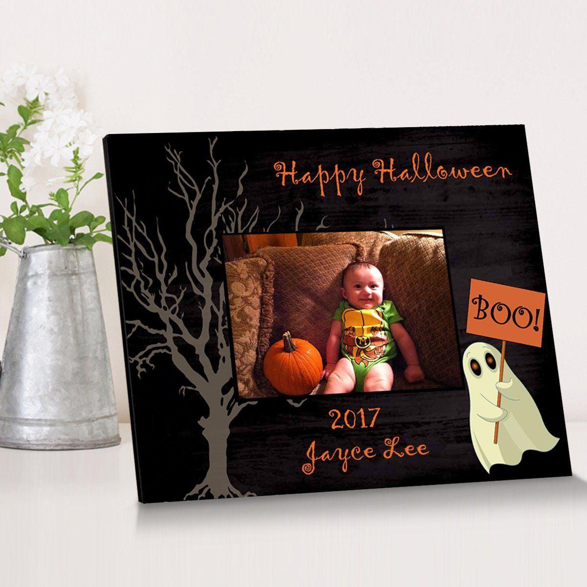 Personalized Halloween Picture Frame