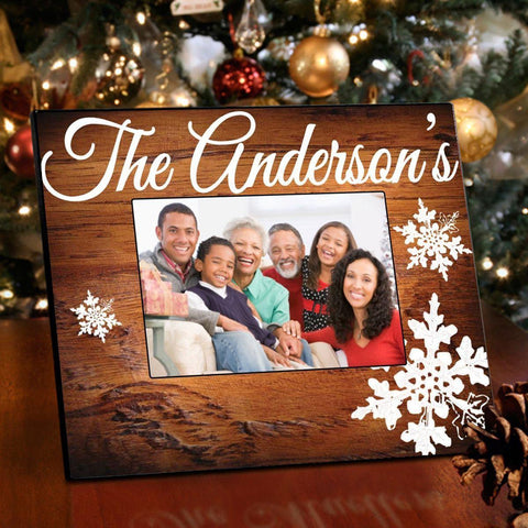 Buy Personalized Family Rosewood Picture Frame