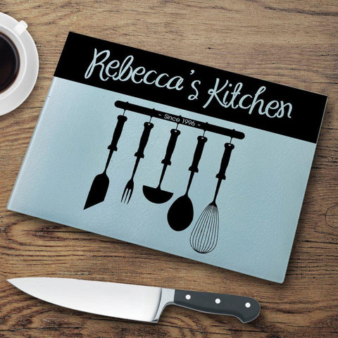 Buy Personalized Glass Cutting Board