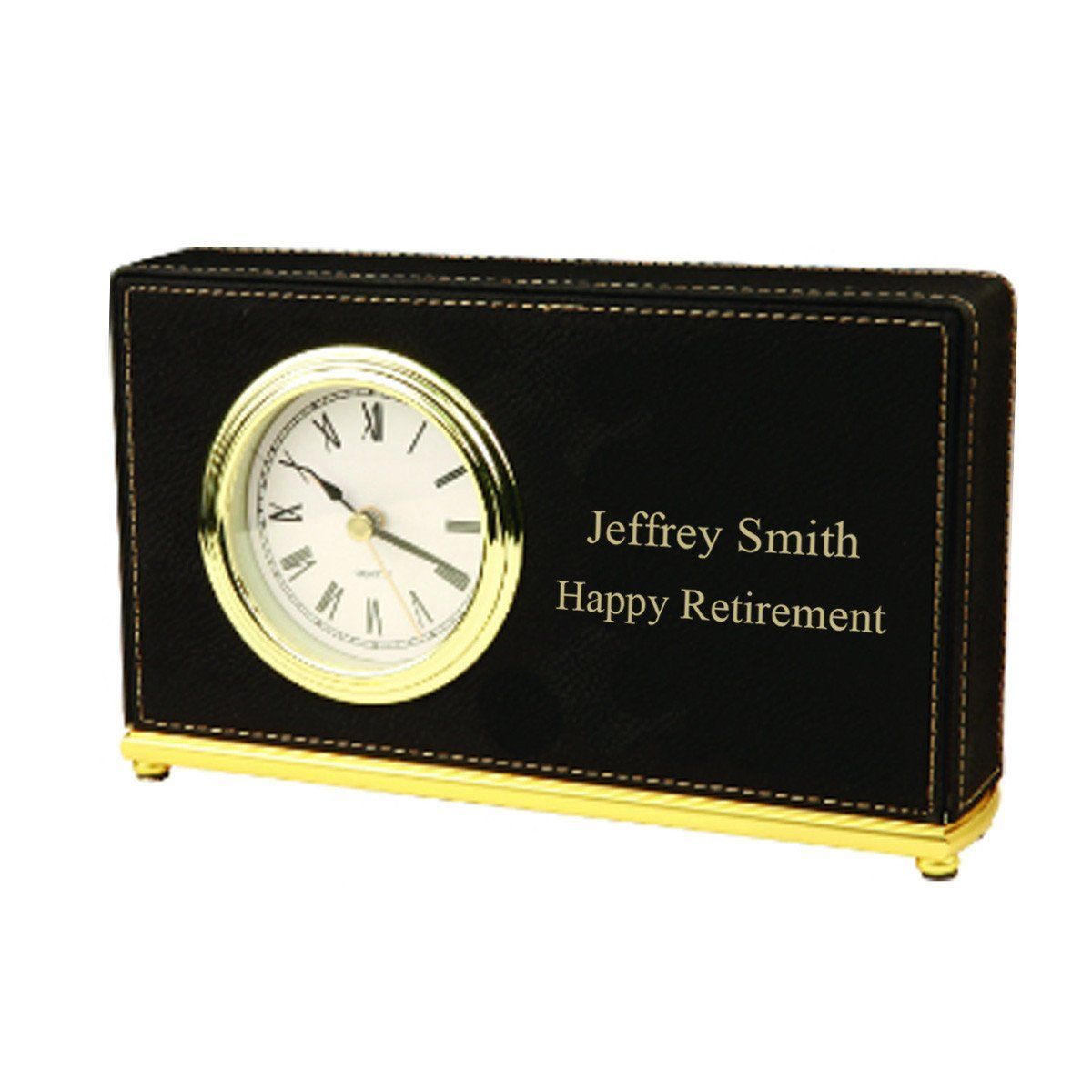 Personalized Rectangular Desk Clock