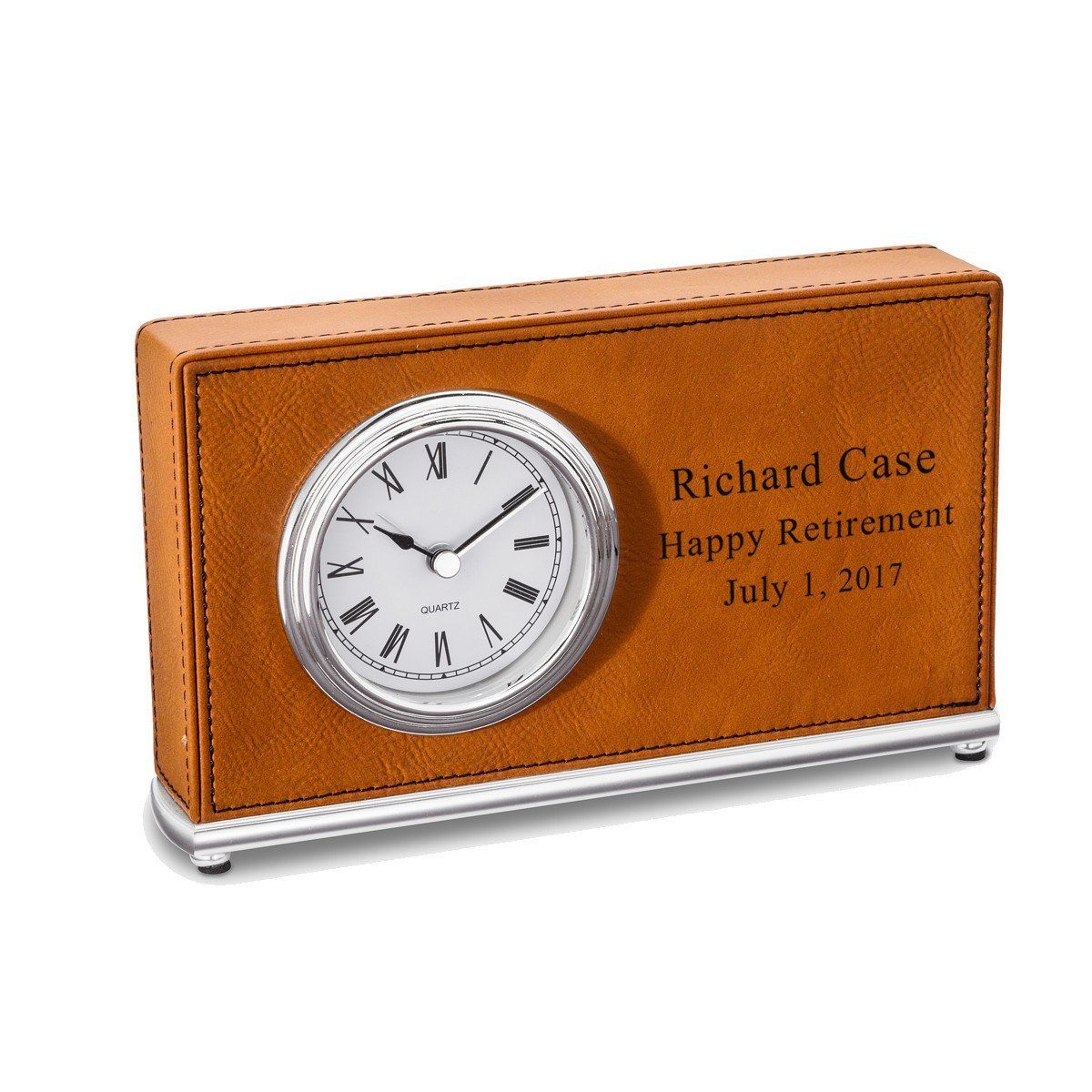 Personalized Rectangular Desk Clock