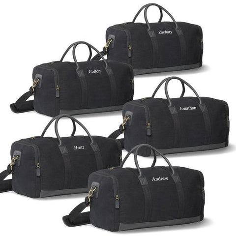 Buy Groomsmen Gift Set of 5 Weekender Duffel Bags