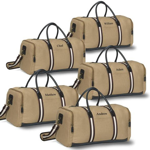 Buy Groomsmen Gift Set of 5 Weekender Duffel Bags