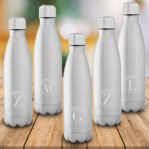 Buy Set of 5  Personalized Stainless Steel Insulated Water Bottles