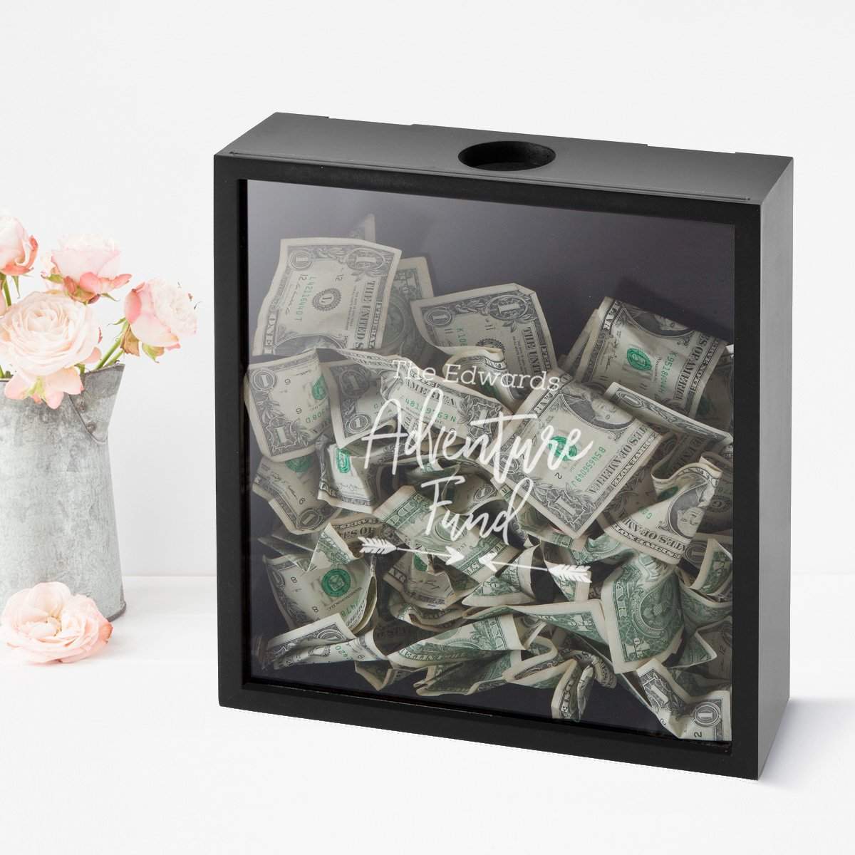 Personalized Adventure Fund Shadow Box