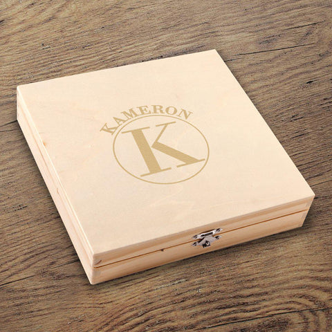Buy Personalized Kelso Groomsmen Flask Gift Box