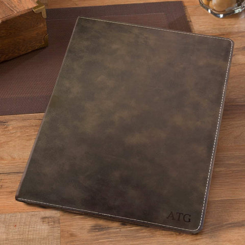 Buy Personalized Rustic Portfolio with Notepad