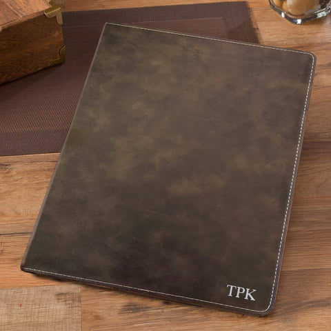 Buy Personalized Rustic Portfolio with Notepad