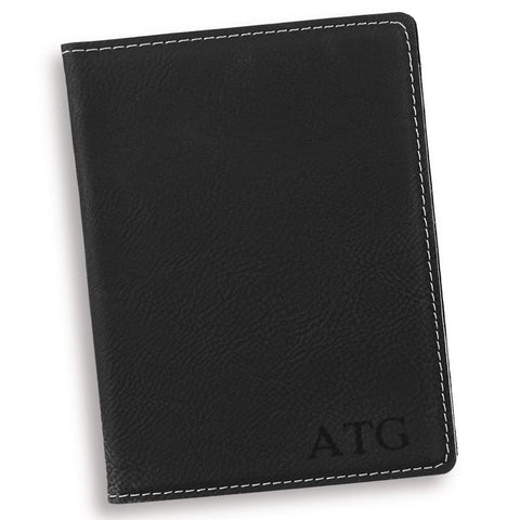 Buy Personalized Black Passport Holder