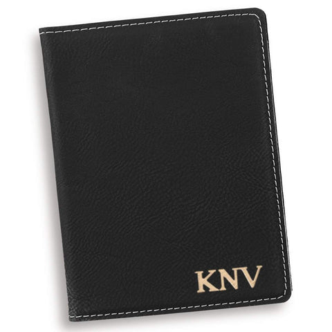 Buy Personalized Black Passport Holder