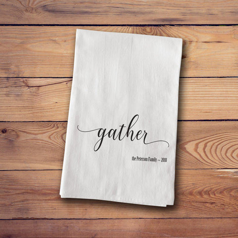 Buy Personalized Farmhouse Style Tea Towels