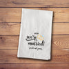 Buy Personalized Engagement & Wedding Tea Towels