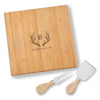 Buy Personalized Bamboo Cheese Board with Spreader & Knife