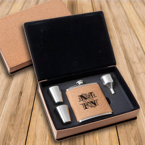 Buy Personalized Sutton Flask Gift Set