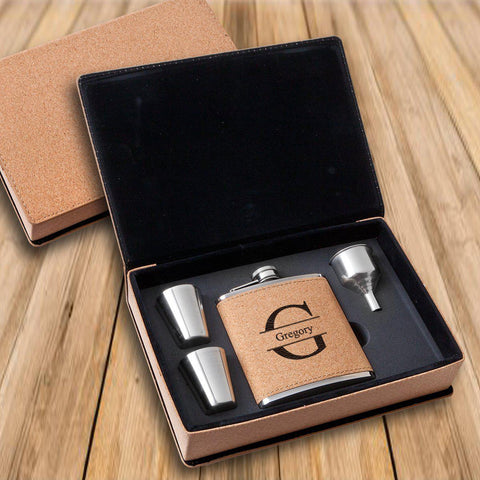 Buy Personalized Sutton Flask Gift Set