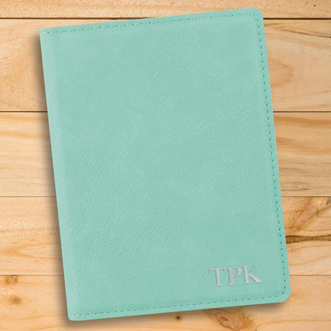 Buy Personalized Mint Portfolio with Notepad