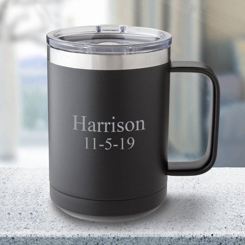 Buy Personalized 15 oz. Tumbler Mug - Black