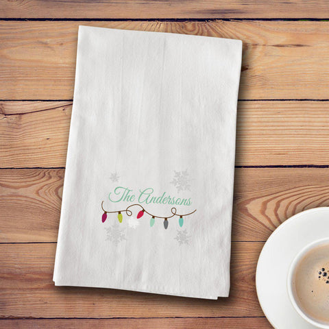 Buy Personalized Christmas Tea Towels - 12 designs