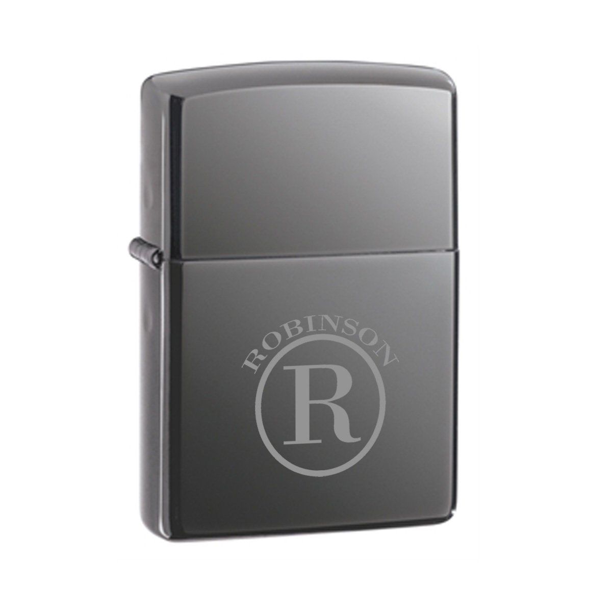 Personalized Zippo Black Ice Lighter