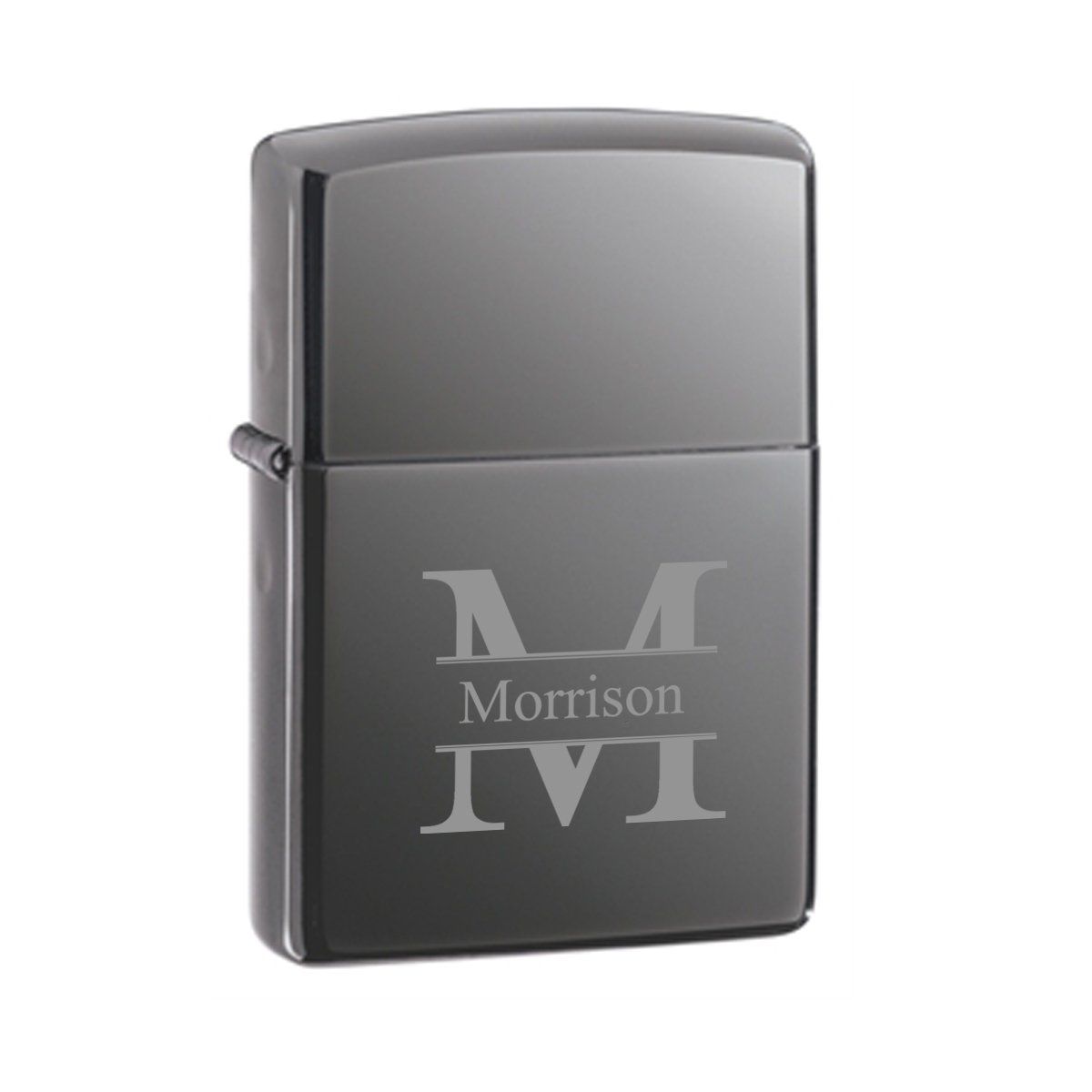 Personalized Zippo Black Ice Lighter