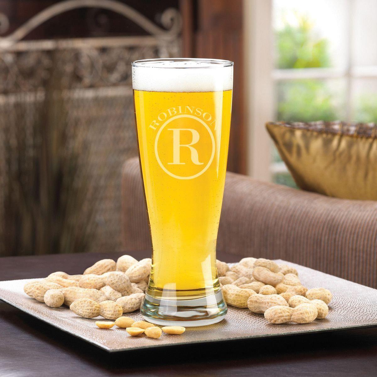 Personalized Beer Glasses - Pilsner - Glass - Grand - 20 Oz.