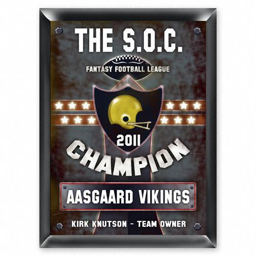 Personalized Traditional Pub Sign - Fantasy Football