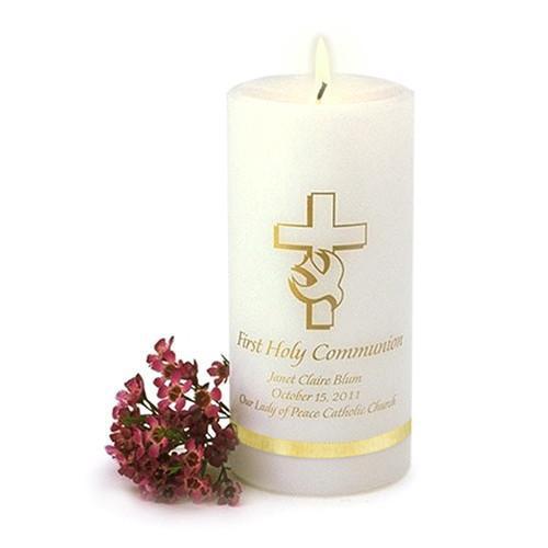 Personalized Communion Candle