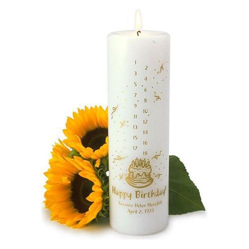 Personalized Birthday Candle - Countdown