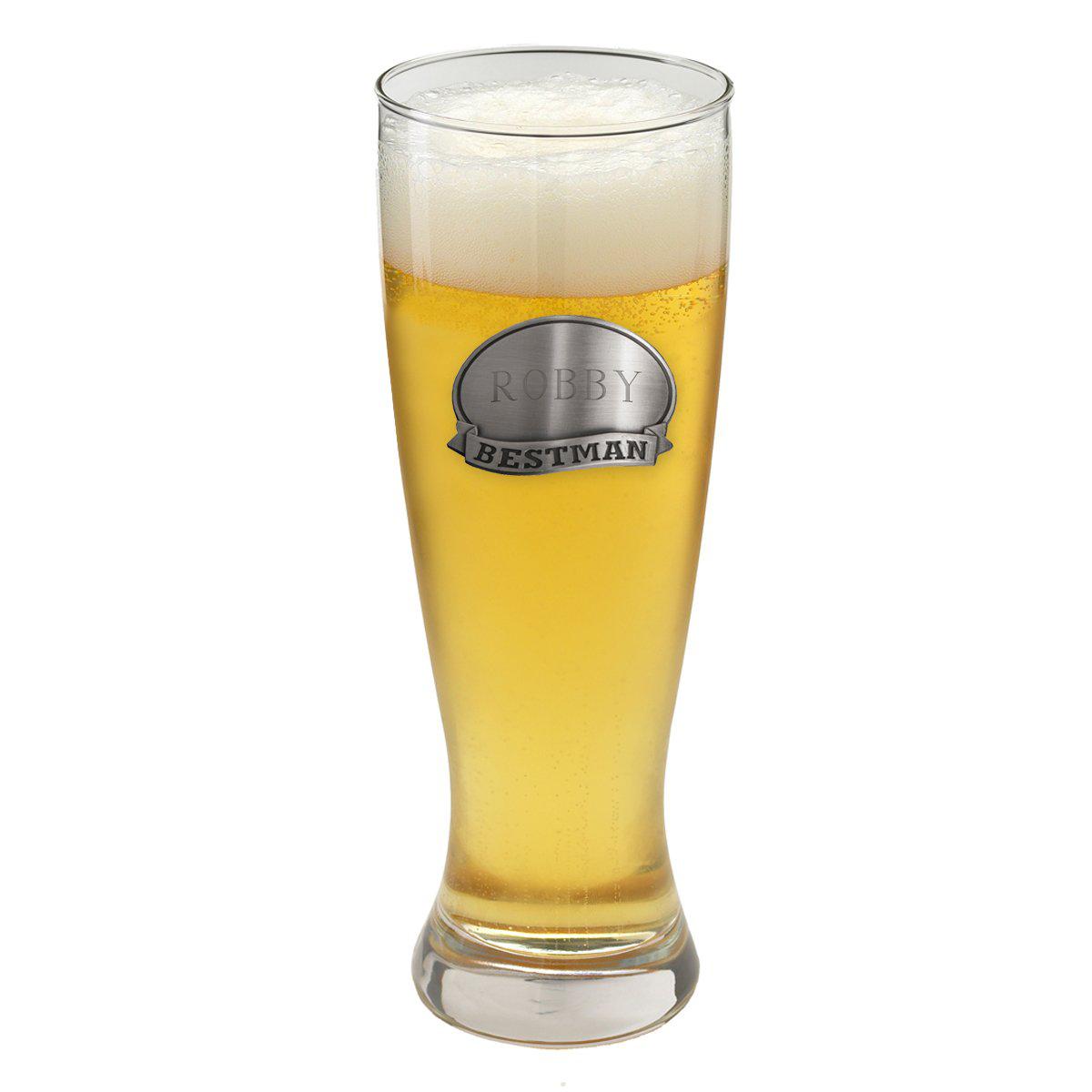 Personalized Grand Pilsner W/pewter Medallion