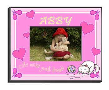 Personalized Little Girl Collection of Children&#039;s Picture Frames - All