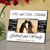 Buy Personalized Mr. & Mrs. Picture Frames