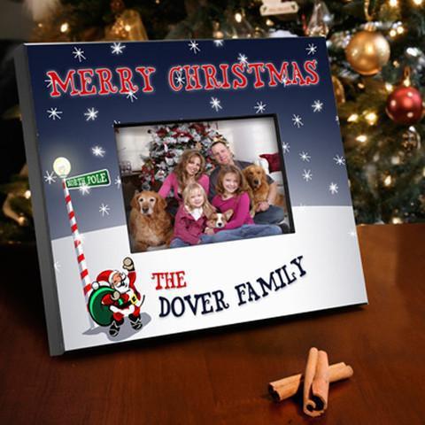 Buy Personalized Family Holiday Picture Frames - All