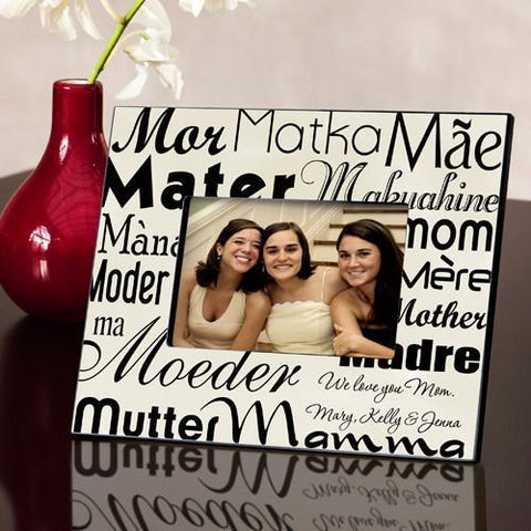 Buy Personalized Mom in Translation Frame - Parchment
