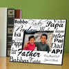 Buy Personalized Dad in Translation Frame - Black/White