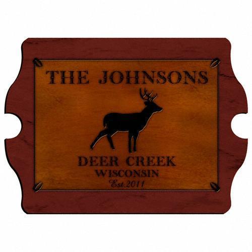 Personalized Cabin Series Vintage Pub Sign