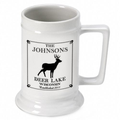 Personalized Lake House - Cabin Beer Mugs and Steins