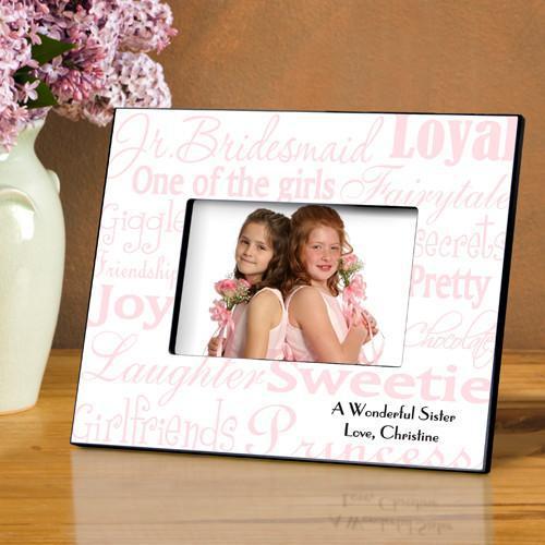 Personalized Junior Bridesmaid Picture Frame