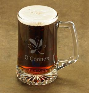 Buy Personalized Shamrock Beer Mug