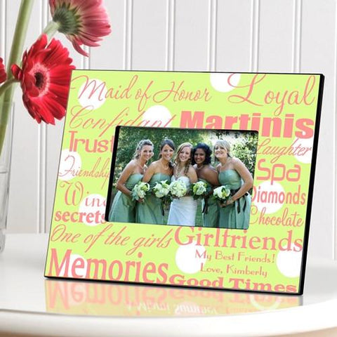 Buy Personalized Maid of Honor Picture Frame