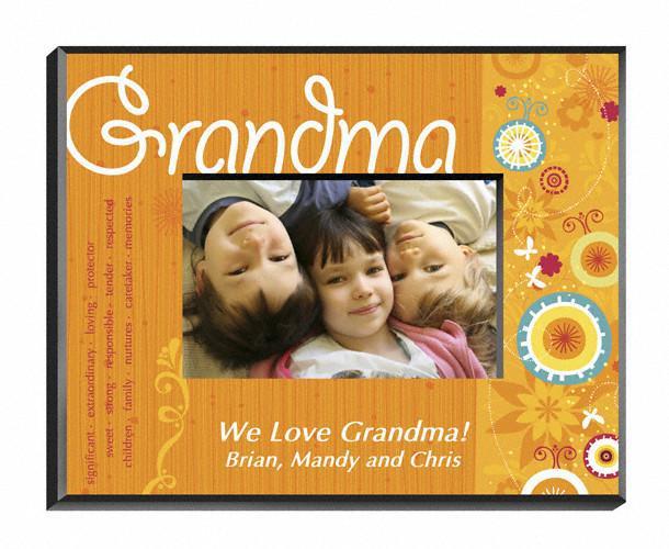 Personalized Sunshine and Flowers Frame - Grandma
