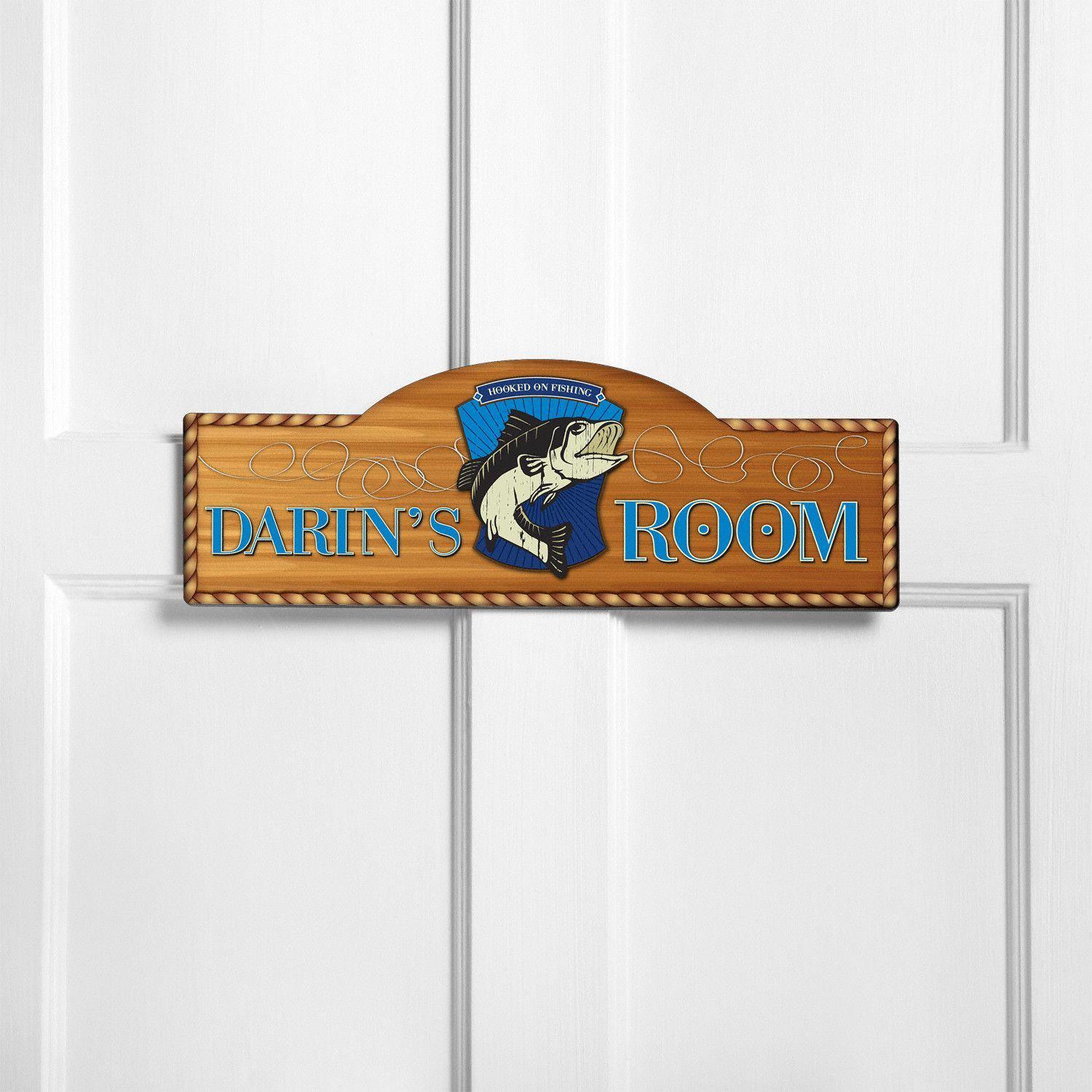 Personalized Boys and Sports Themed Room Signs