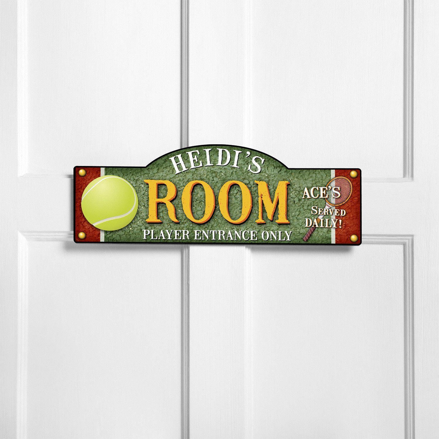 Personalized Boys and Sports Themed Room Signs