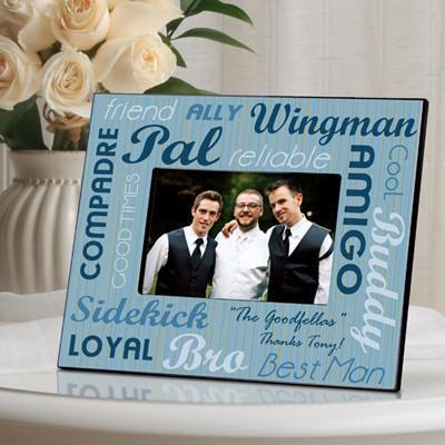 Buy Personalized Best Man, Groomsman or Usher Picture Frame